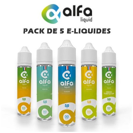 PACK 5x50ML ALFALIQUID