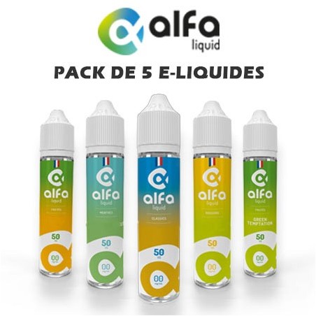 PACK 5x50ML ALFALIQUID