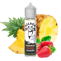 Ananas fraise glacés Silver Fox 50ml VIP